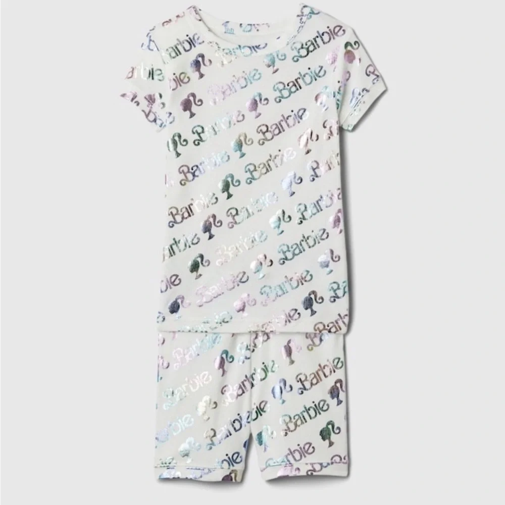 GAP ✖️ BARBIE GIRLS ORGANIC COTTON PJ SET